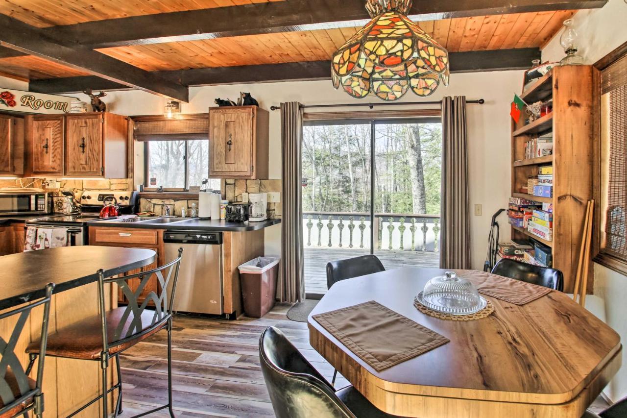 Swiss-Style Chalet With Fireplace - Near Story Land! Bartlett Zewnętrze zdjęcie
