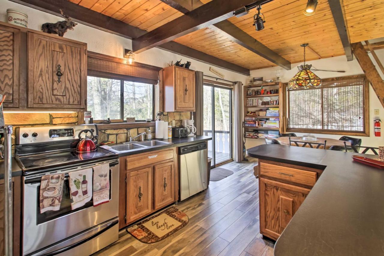 Swiss-Style Chalet With Fireplace - Near Story Land! Bartlett Zewnętrze zdjęcie